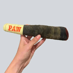 Cigar Design Plush Squeaky Pet Toys Grinding Teeth Creative Chew Toy