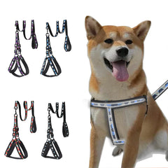 No Pull Reflective Adjustable Padded Dog Harness Leash Set