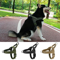 Nylon Durable No Pull with Handle Reflective Training Dog Harness