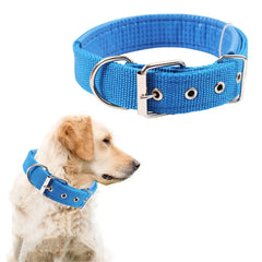 Medium To Large Nylon Tactical Dog Collar Adjustable And Durable