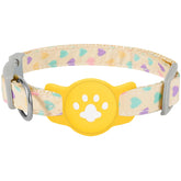 Cute Anti-lost Collar Adjustable Nylon Pet Collar For Small Dog