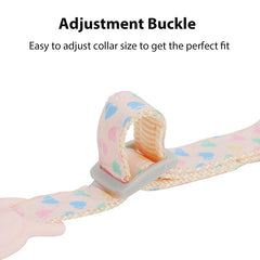 Cute Anti-lost Collar Adjustable Nylon Pet Collar For Small Dog