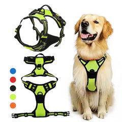 Reflective Adjustable Breathable Vest Chest Strap Pet Dog Harness