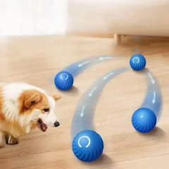 Smart Jumping Rotating Interactive Puppy Dog Chew Toy