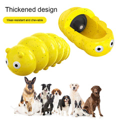 Caterpillar Squeaky Plush Chew Toys for Puppies Small Medium Large Dog