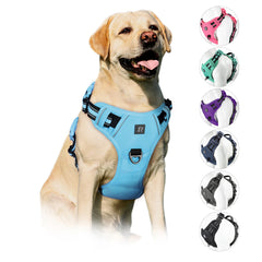 Adjustable Reflective Oxford Outdoor Front Back Leash Clips