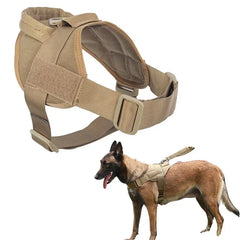 German Shepherd Pectoral Dog Harness Nylon Adjustable Training