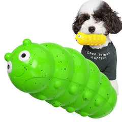 Caterpillar Squeaky Plush Chew Toys for Puppies Small Medium Large Dog