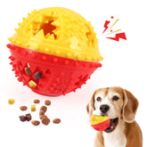 Grinding Teeth Sound Ball Toys Leaking Food Balls Training Dog Toys