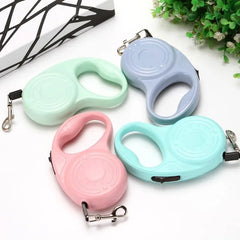 Nylon Dog Leash Automatic Retractable Durable Lead Extending Walking Running