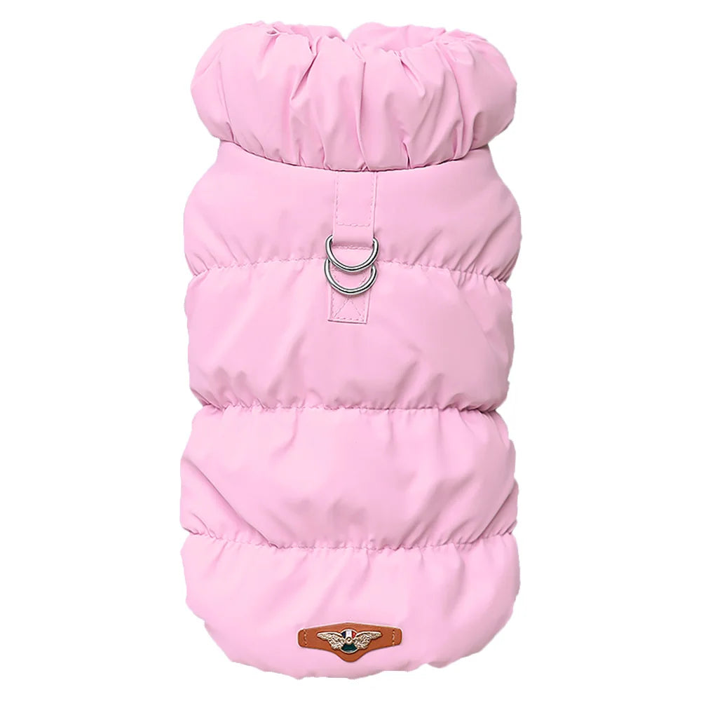 Winter Padded Coat Jacket For Chihuahua French Bulldog Poodle Clothes