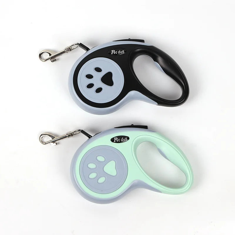 Nylon Dog Leash Automatic Retractable Durable Lead Extending Walking Running