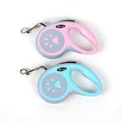 Nylon Dog Leash Automatic Retractable Durable Lead Extending Walking Running