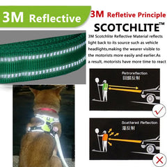 Reflective Adjustable Breathable Vest Chest Strap Pet Dog Harness