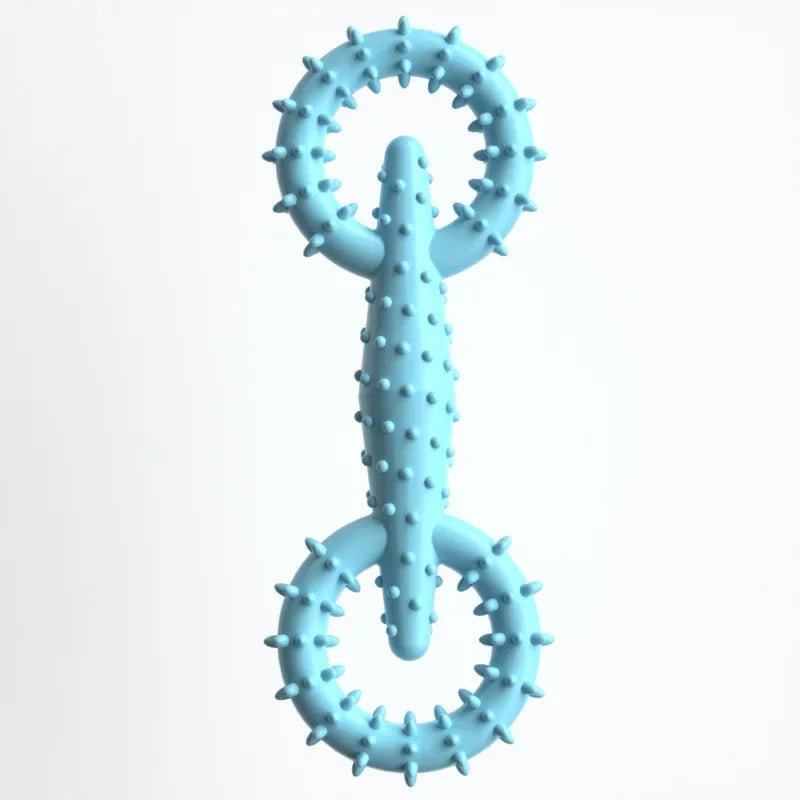Indestructible Pull Ring Dog Toys Interactive Chew Puppy Chewing Toy