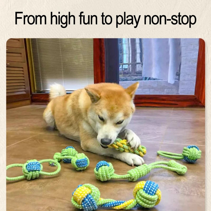 Small Pet Toys Chewing for Puppies Interactive Resistant Dog Toy