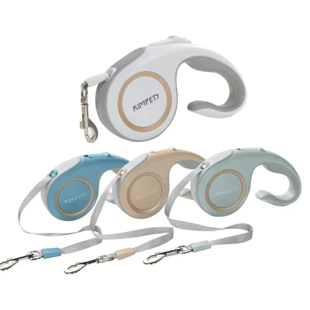 Practical 5M Retractable Dog Leash Adjustable Length Dog Walking Leash