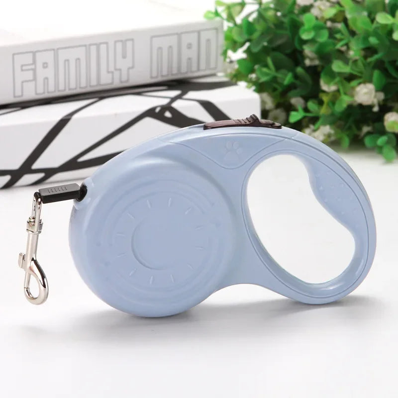 Nylon Dog Leash Automatic Retractable Durable Lead Extending Walking Running