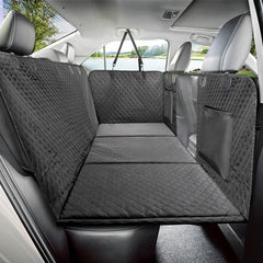 Hard Bottom Waterproof Safety Protector Dog Car Back Seat