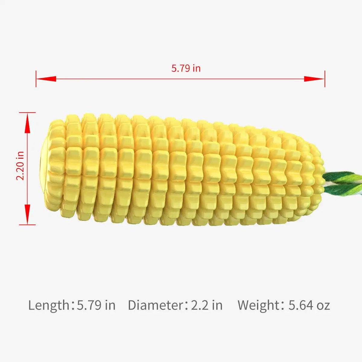 Puppy Clean Teeth Corn Toys Aggressive Chewers Medium Large Dog