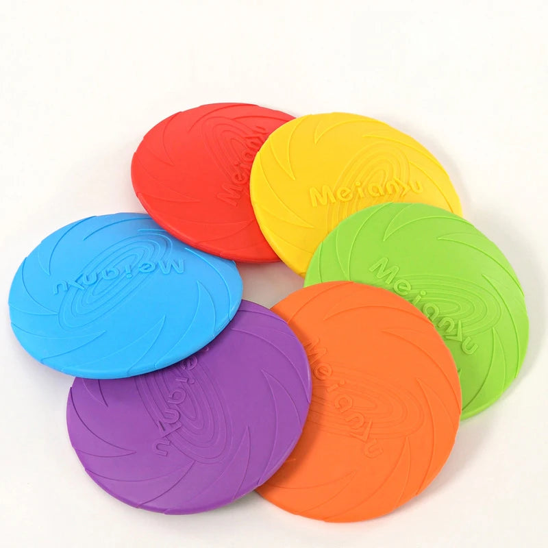 Flying Disc Resistant Chew  Puppy Outdoor Game Interactive Training Toys