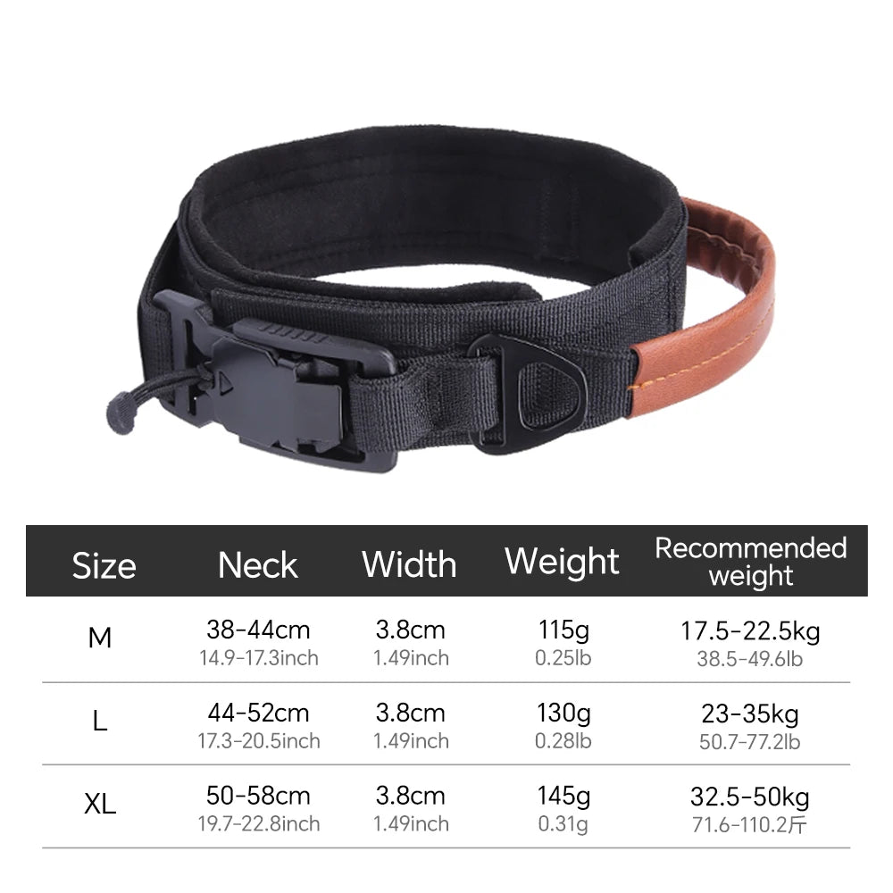 Dog Collar with Innovative Magnetic Adjustable for Large Dogs Accessories