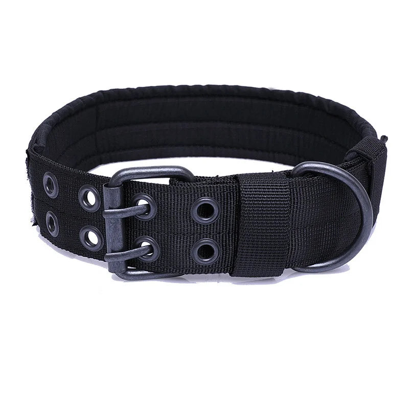Adjustable Classic Reflective Training Military Nylon  Dog Collar