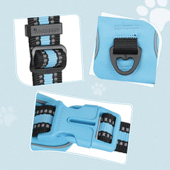 Adjustable Reflective Oxford Outdoor Front Back Leash Clips