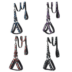 No Pull Reflective Adjustable Padded Dog Harness Leash Set