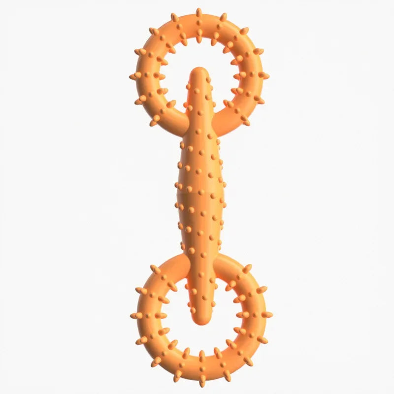 Indestructible Pull Ring Dog Toys Interactive Chew Puppy Chewing Toy