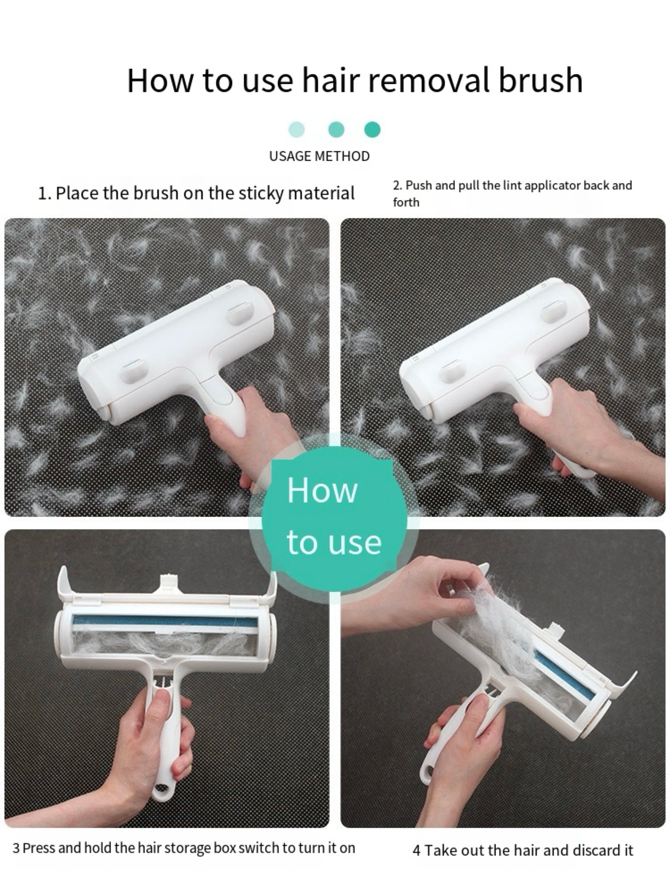 Pet Hair Remove Lint Rollers Dog Cleaning