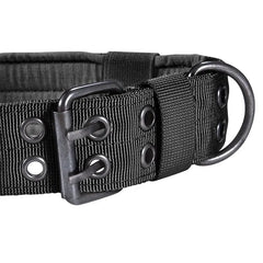 Medium To Large Nylon Tactical Dog Collar Adjustable And Durable
