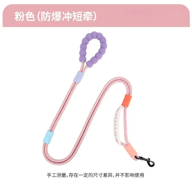 Anti-escape Walking Rope Dog Traction Diagonal Comfortable Foam Handle