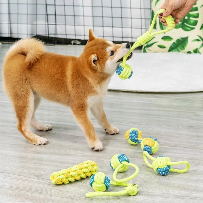 Small Pet Toys Chewing for Puppies Interactive Resistant Dog Toy
