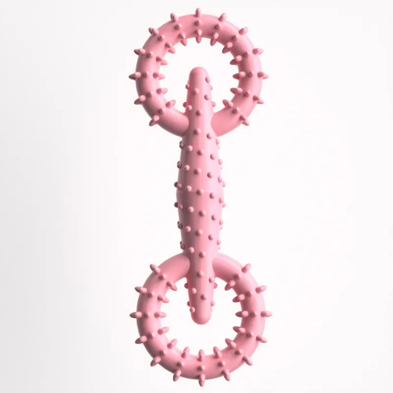 Indestructible Pull Ring Dog Toys Interactive Chew Puppy Chewing Toy