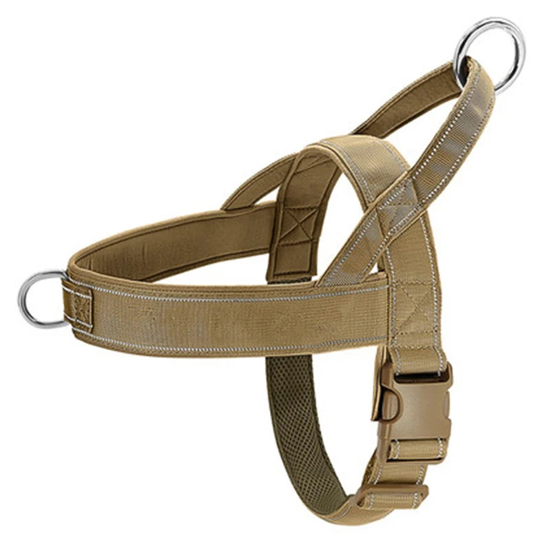 Nylon Durable No Pull with Handle Reflective Training Dog Harness