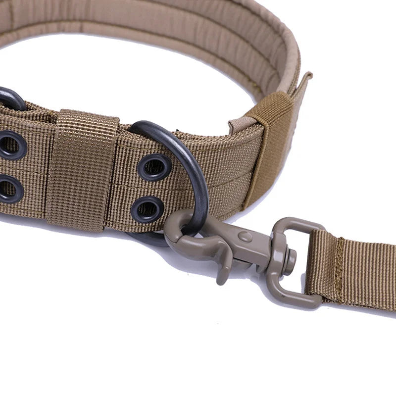 Adjustable Classic Reflective Training Military Nylon  Dog Collar