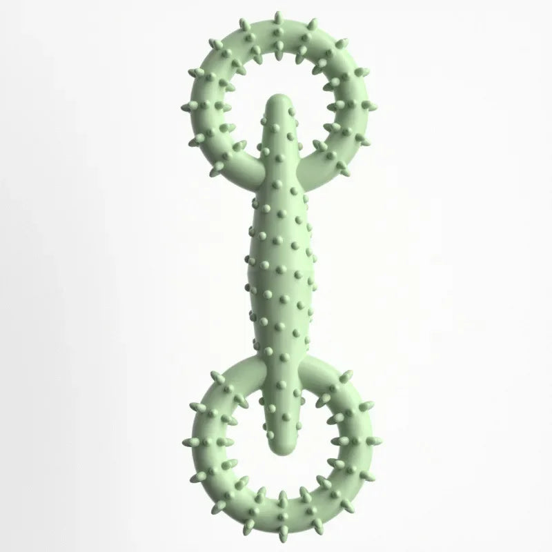 Indestructible Pull Ring Dog Toys Interactive Chew Puppy Chewing Toy