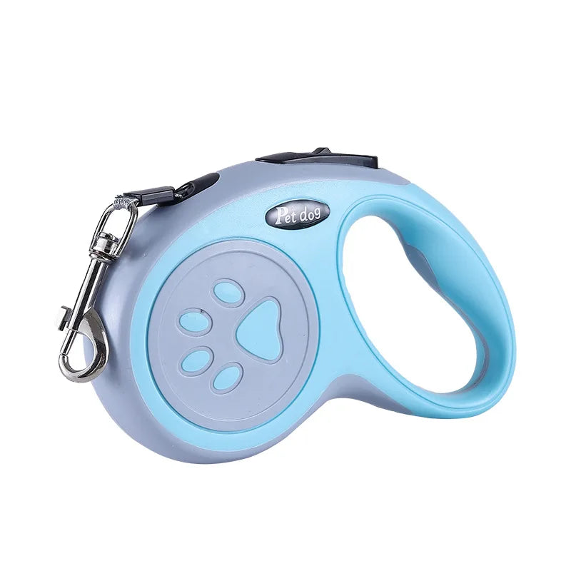 Nylon Dog Leash Automatic Retractable Durable Lead Extending Walking Running