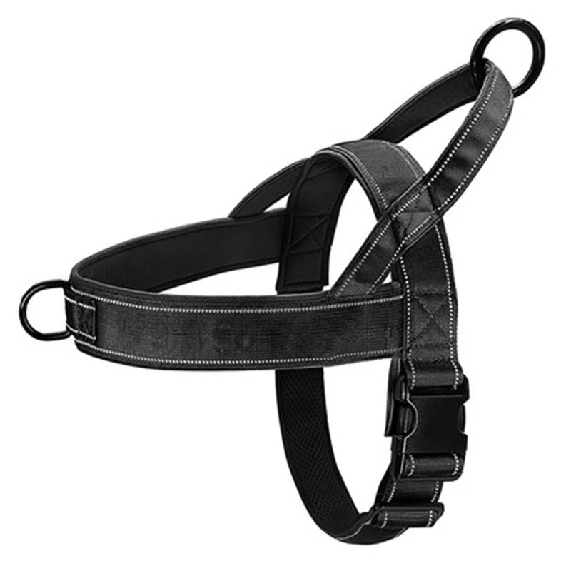 Nylon Durable No Pull with Handle Reflective Training Dog Harness