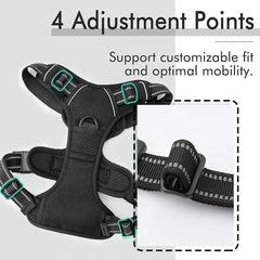 No Pull Chest Traction Medium Dog Vest Adjustable Dog Harness
