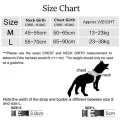 German Shepherd Pectoral Dog Harness Nylon Adjustable Training