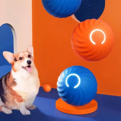 Smart Jumping Rotating Interactive Puppy Dog Chew Toy