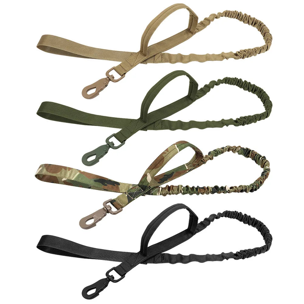 Adjustable Quick Release Elastic Leads Rope With 2 Control Handle