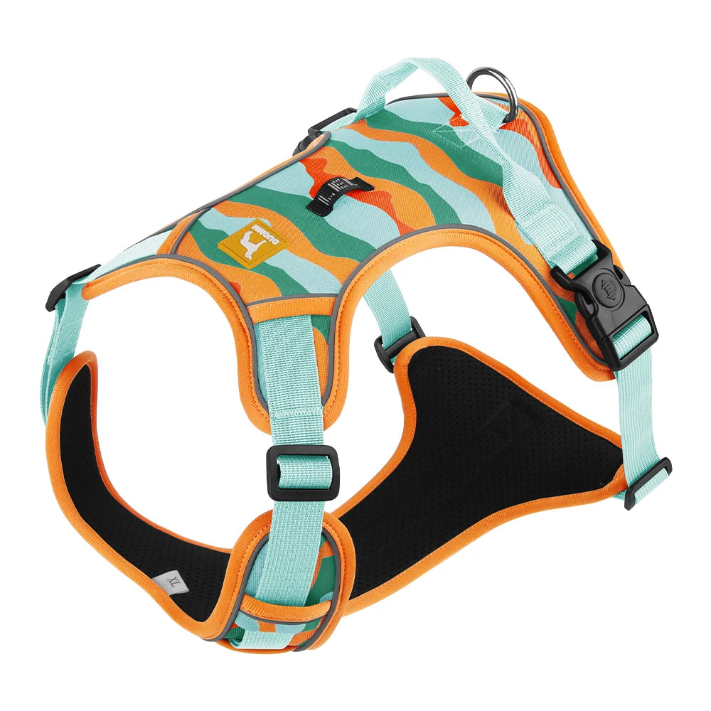 Reflective Soft Padded Adjustable Fit Training Walking Dog Harness