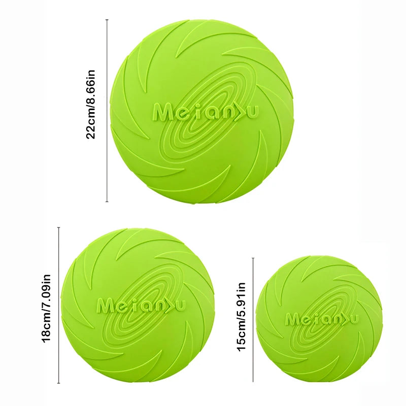 Flying Disc Resistant Chew  Puppy Outdoor Game Interactive Training Toys