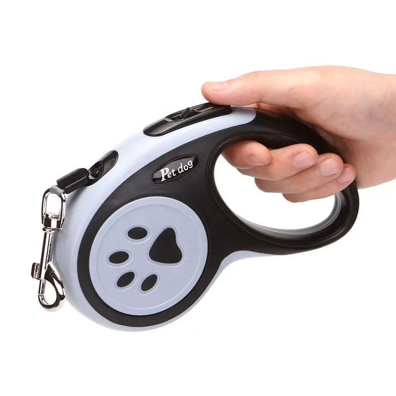 Nylon Dog Leash Automatic Retractable Durable Lead Extending Walking Running