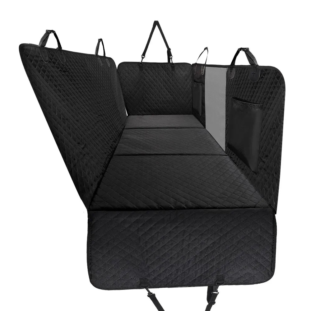 Hard Bottom Waterproof Safety Protector Dog Car Back Seat