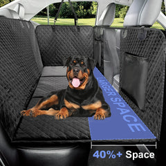 Hard Bottom Waterproof Safety Protector Dog Car Back Seat