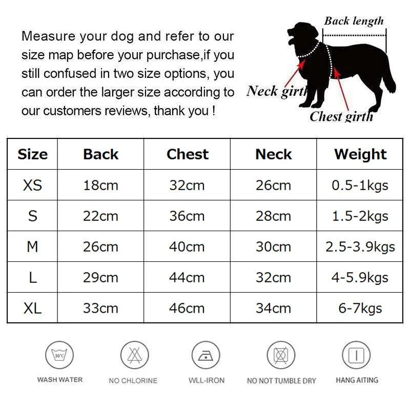 Warm Winter Overalls Jumpsuit for Small Dog Chihuahua Puppy Clothes